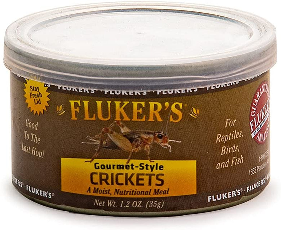 Gourmet Canned Food for Reptiles, Fish, Birds and Small Animals - Crickets